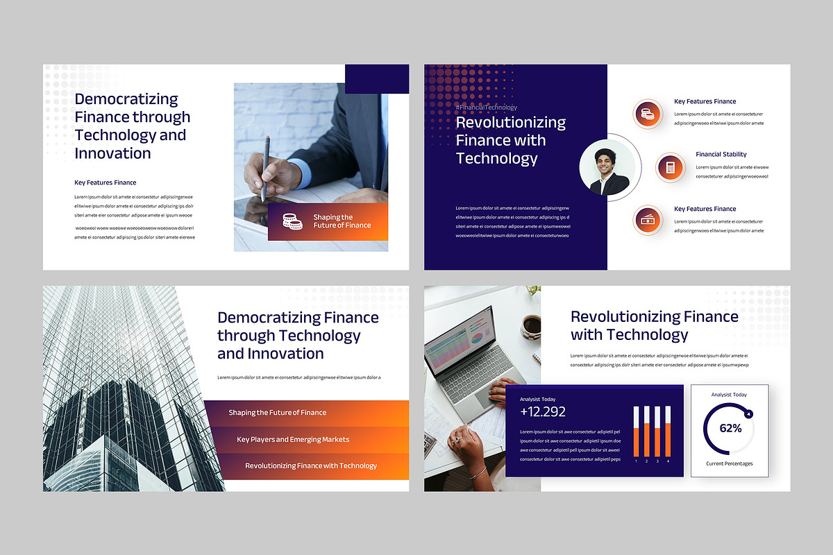 FINVESTA - Finance Technology PPT, a Presentation Template by rgbryand (Photo 5 of 9)