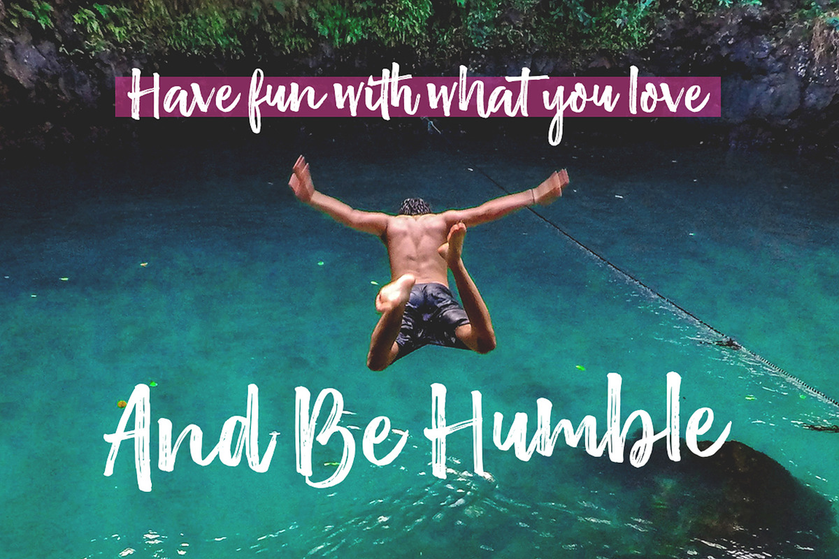 Shellow Brush, a Script Font by Stripes Studio (Photo 2 of 7)