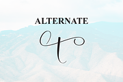 Kamala Mountain | Script Font, a Handwritten Font by Scratchones (Thumbnail 8 of 9)