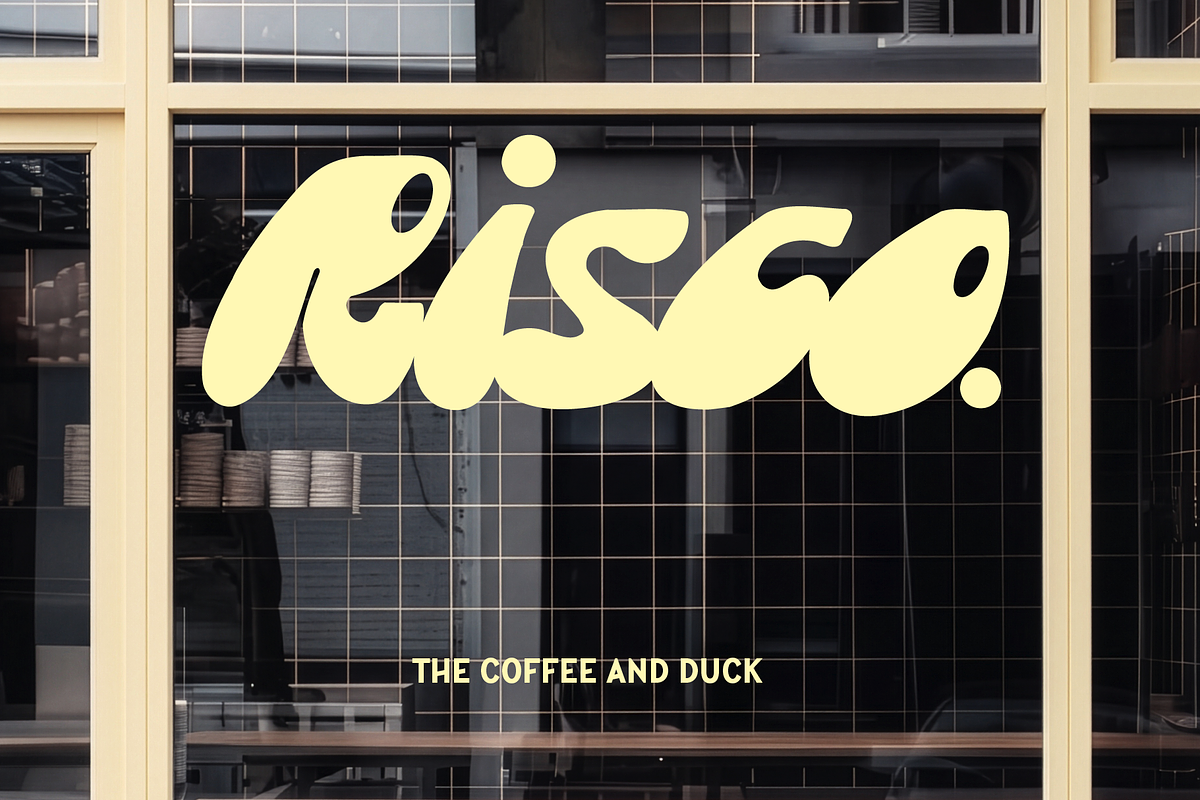 SFC Risco, a Handwritten Font by Skilline Supply Co. (Photo 5 of 5)