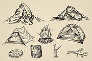 Nature Forest Hand drawn Elements #2, an Illustration by Artolabs (Thumbnail 4 of 6)