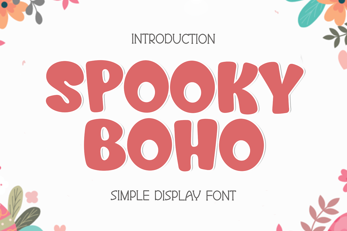 Spooky Boho, a Script Font by InermediaSTUDIO (Photo 1 of 8)