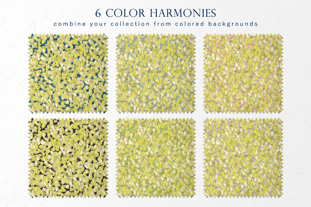 Pistachios - Set of patterns, a Pattern Graphic by Yummy (Photo 3 of 8)