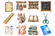 Back to School Elements, an Illustration by Design Market (Thumbnail 5 of 5)
