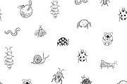Funny beetles illustrations set, an Animal Illustration by GooseFrol (Thumbnail 6 of 9)