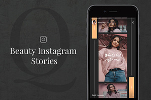 Q Beauty Instagram Stories
