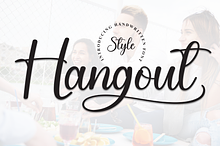 Hangout | Script Font
