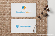FM modern monogram, a Branding & Logo Template by MuzaInspires (Thumbnail 6 of 6)