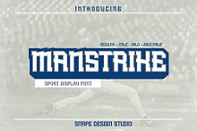 Manstrike - Sport Font