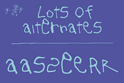 Sick Day - Kids Font, a Handwritten Font by Tropical Type (Thumbnail 7 of 10)