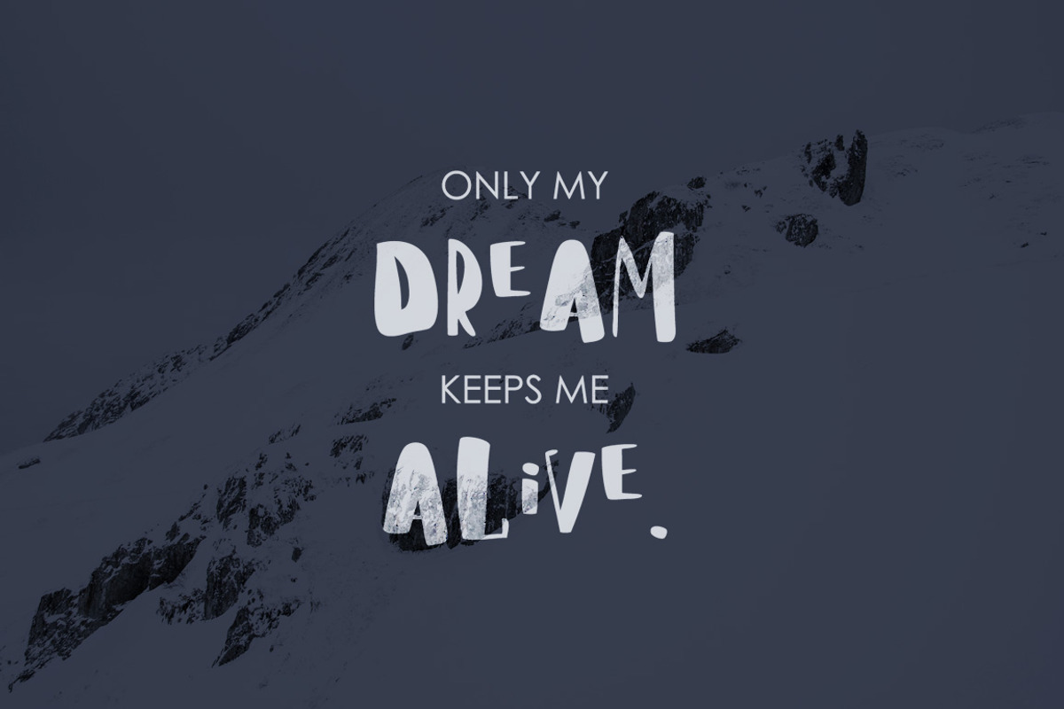 Whitey Handwritten brush font. preview 5