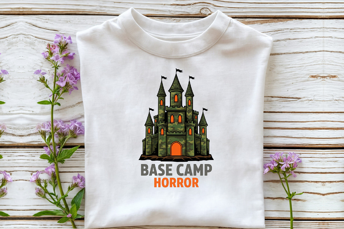Camo Castle Halloween Sublimation, an Illustration by DreamCafeArt (Photo 5 of 6)