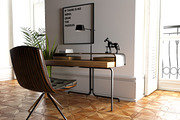 Home office 1210, a Furniture 3D Model by inDahouze (Thumbnail 1 of 10)