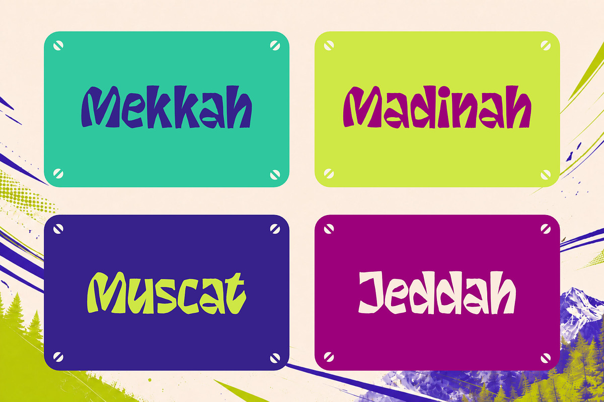 Gravelads – Adventure Display Font, a Sans Serif Font by Variatype (Photo 5 of 10)