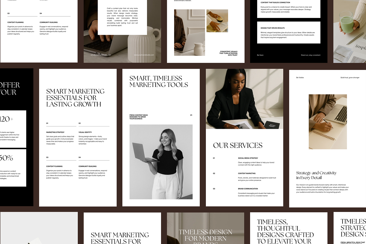 60 Luxury Social Media Templates, a Social Media Template by AnaGrids (Photo 9 of 11)