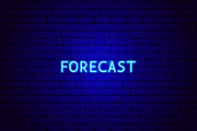 Weather Neon Vector Icons Set, an Outline Icon by Anna_leni (Thumbnail 11 of 11)