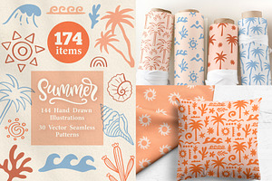 Boho Summer Graphics Bundle - vol 3.