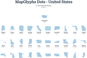 MapGlyphs Dots - United States