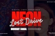 Neon Tech Typography After Effect, a Social Media Template by Loin Studio (Thumbnail 3 of 3)