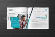 Comapny Profile Square Brochure, a Brochure Template by Divergent Studio (Thumbnail 8 of 9)