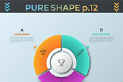 Pure Shape Infographic Bundle, a Presentation Template by Andrew Kras Design (Thumbnail 7 of 26)