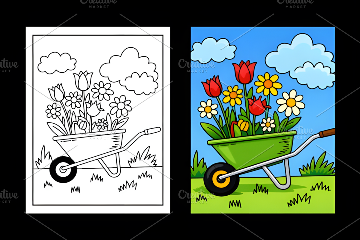 Spring Time Smiles Flower, an Illustration by Design Station (Photo 8 of 8)
