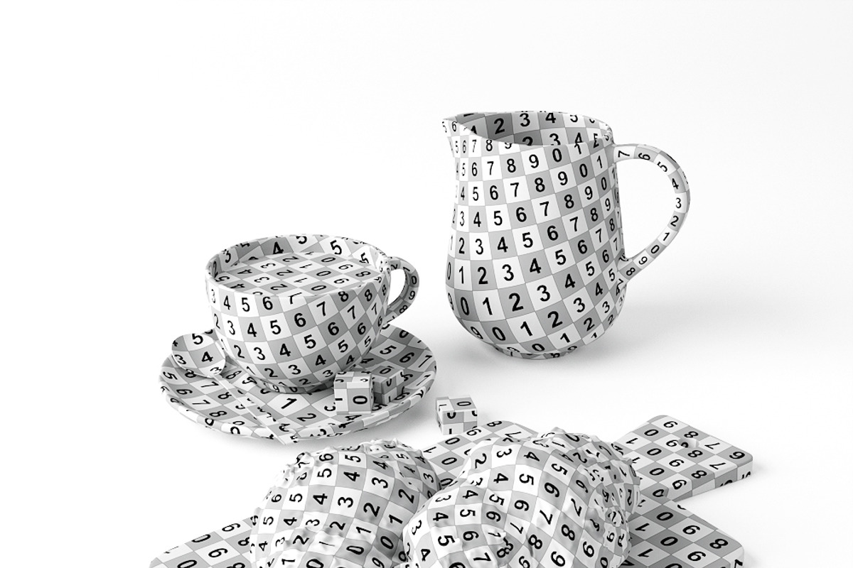 Decor Set Chocolate Croissant, a Food & Drink 3D Model by gianniritschard (Photo 10 of 10)