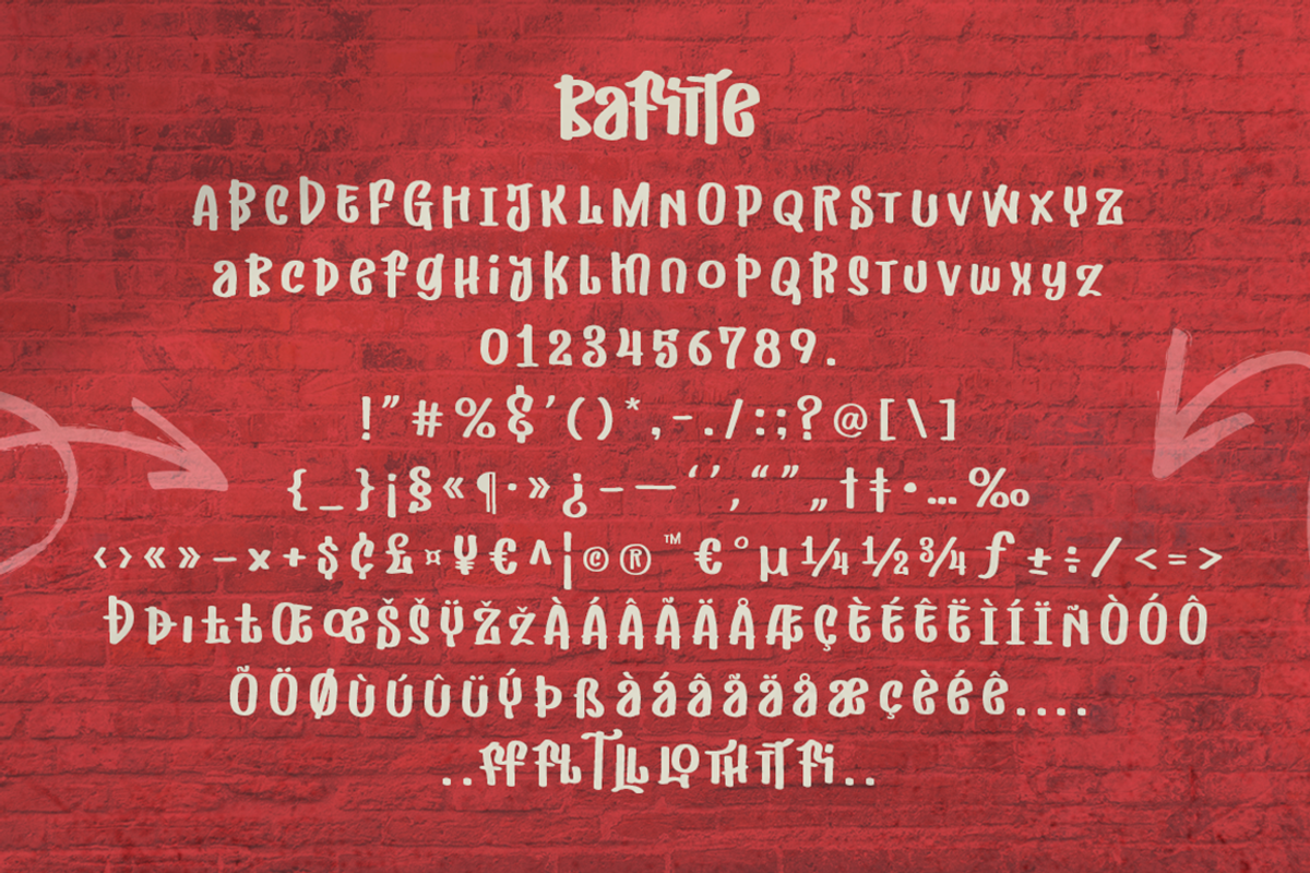 Bafitte Font, a Handwritten Font by Grontype (Photo 8 of 8)