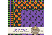 Halloween Digital Papers, a Pattern Graphic by JennyL Designs (Thumbnail 3 of 5)
