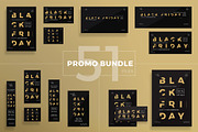 Promo Bundle | Black Friday, a Poster Template by Amber Graphics (Thumbnail 1 of 7)