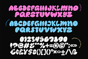 Wobbble - Bubble Display Font, a Font by Pekotype (Thumbnail 3 of 12)