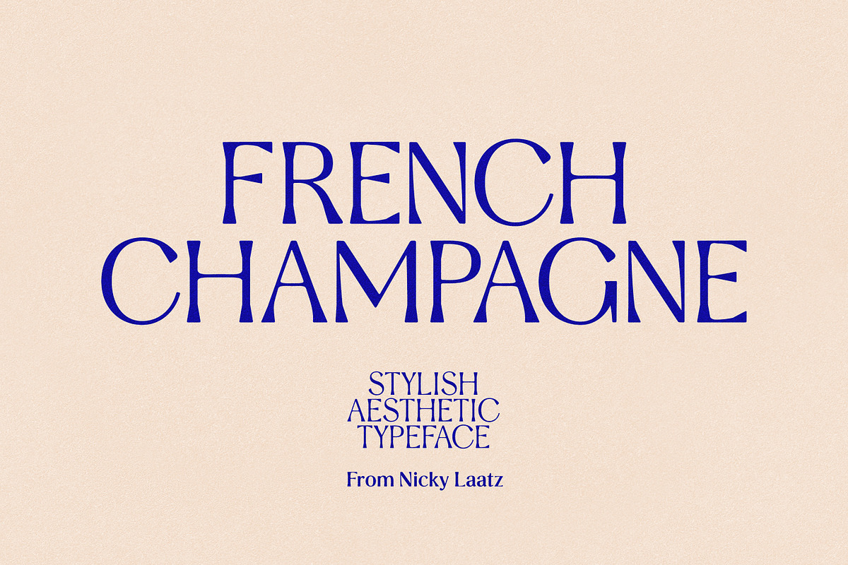 Stylish Aesthetic Typeface, a Sans Serif Font by Nicky Laatz (Photo 9 of 29)