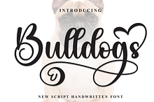 Bulldogs | Script Font
