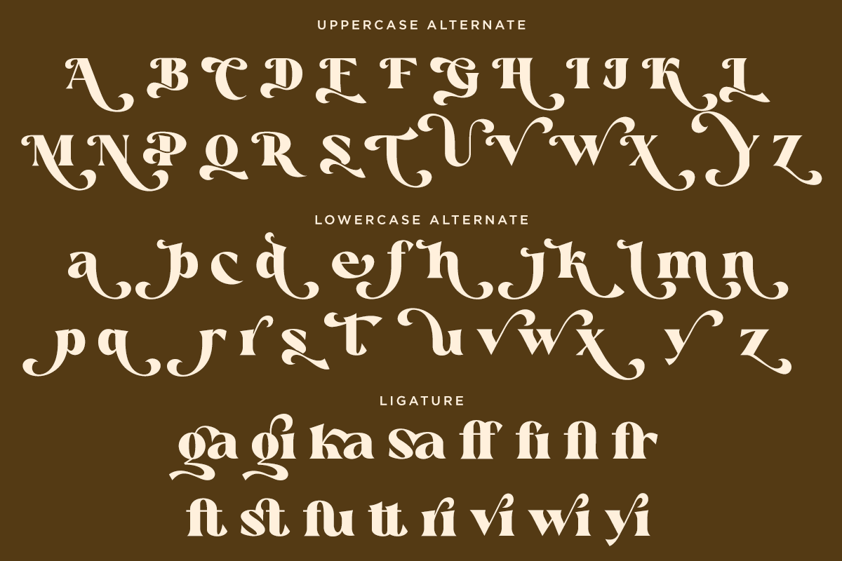 Melika - Modern Serif Font, a Serif Font by Font Liner (Photo 12 of 13)