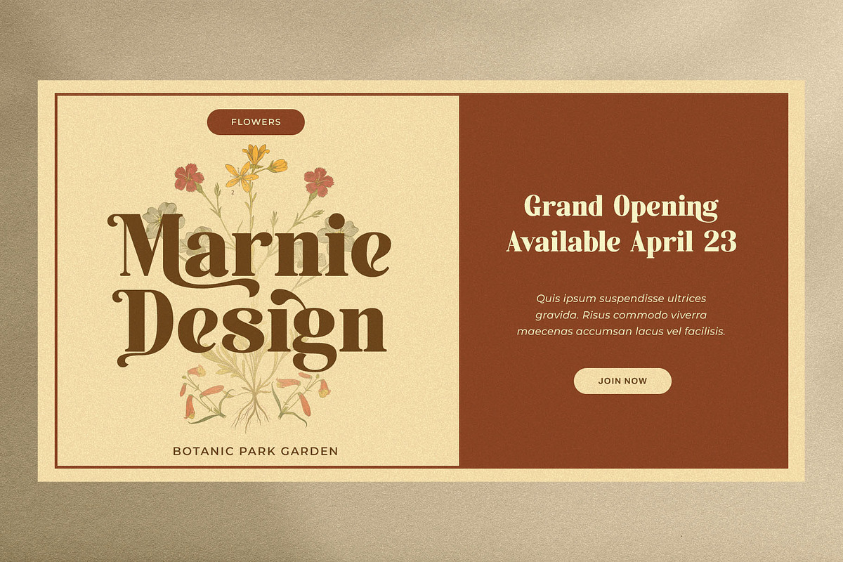 Grosling - Retro Bold Serif Font, a Serif Font by Jimoji (Photo 4 of 7)