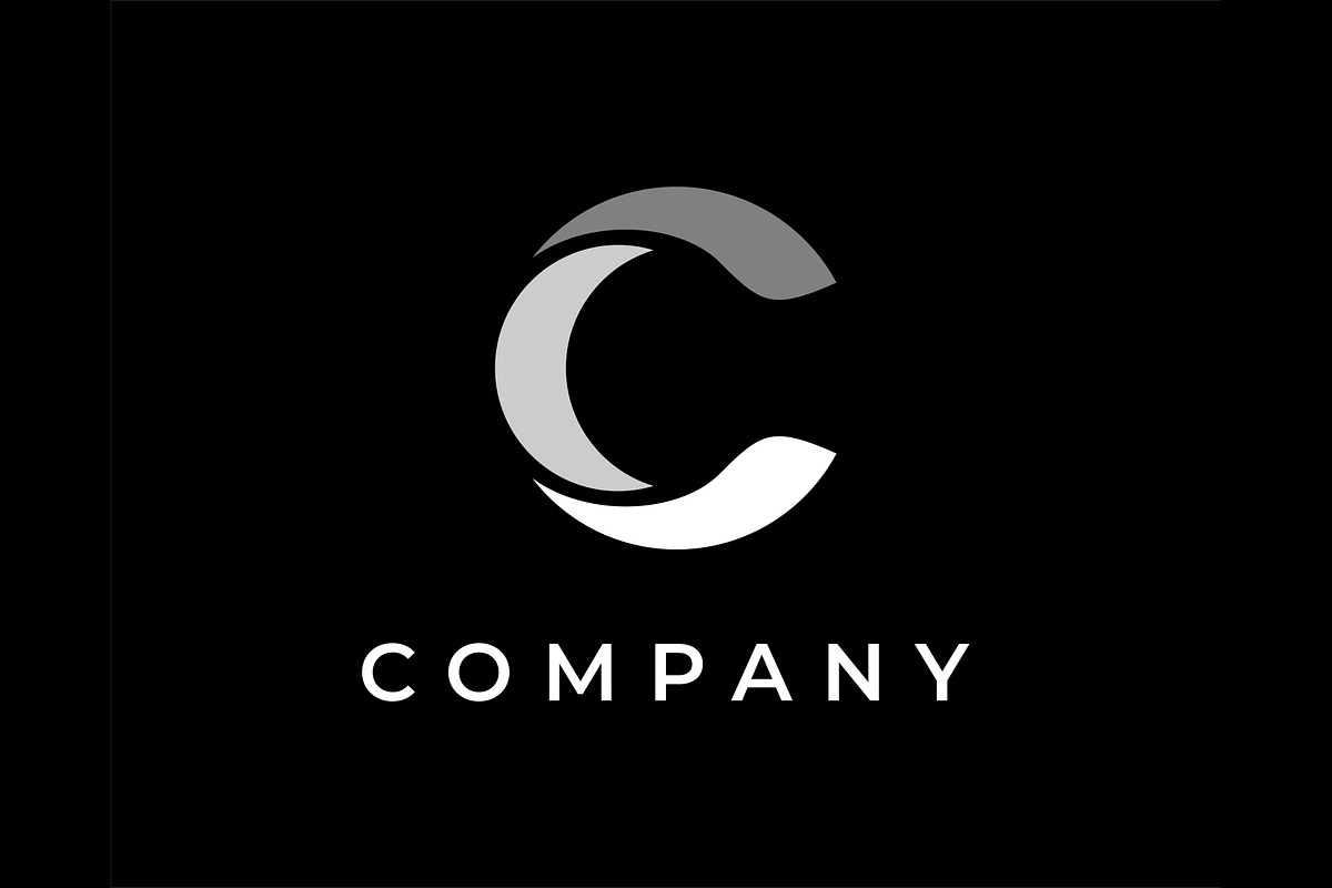 Letter C Circular Geometric Logo, a Branding & Logo Template by ika trisiana (Photo 1 of 2)
