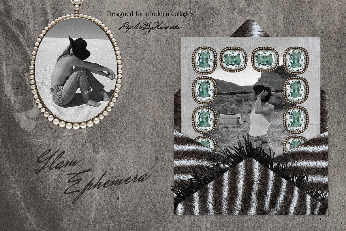 Glam Ephemera collection, an Object Graphic by DigARTbyHavroshka (Photo 15 of 16)