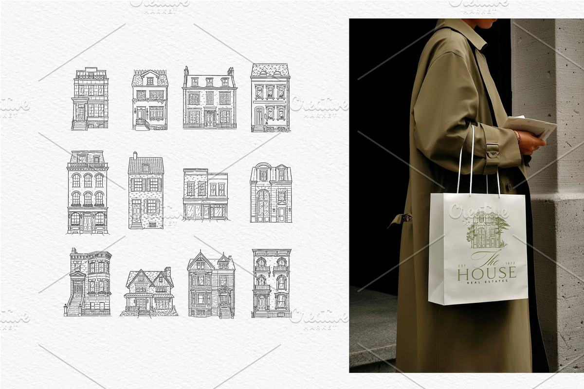 Victorian Style Houses, an Object Illustration by Anna (Photo 7 of 8)