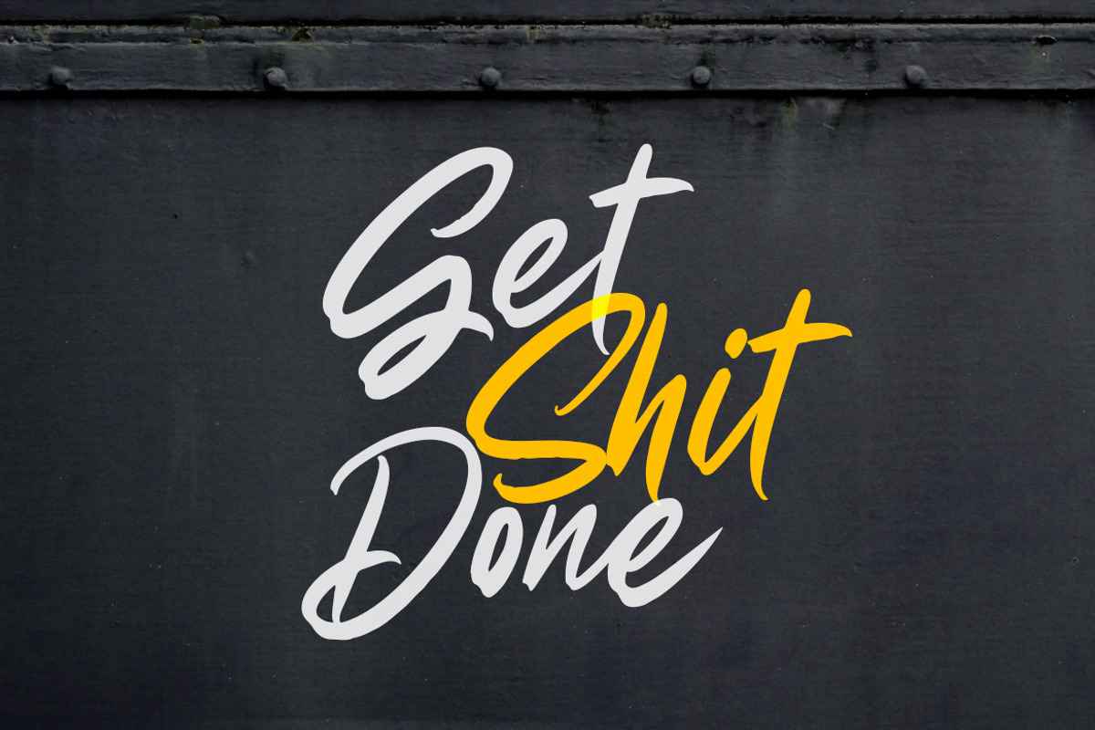 Gastpoll - Handwritten Font preview 4