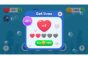 Casual GUI Mobile game UI pack, an Icon by KartInnka (Thumbnail 16 of 24)