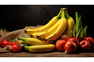 recipes raw banana fruit ai, a Food & Drink Photo by pikepicture