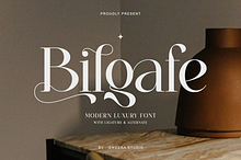Bilgafe - Elegant Luxury Serif Font