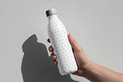 Hand Holding Water Bottle Mockup, a Cups & Container Mockup by Templeste (Thumbnail 2 of 3)