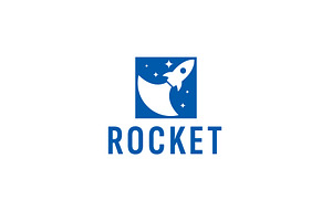 Rocket logo vector icon illustration, a Branding & Logo Template by Dyn Studio