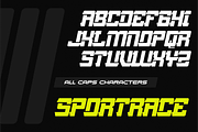 Vonirace - Futuristic Sporty Font, a Sans Serif Font by Yktypstd (Thumbnail 2 of 10)