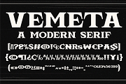 Vemeta - Modern Serif Font, a Serif Font by MaikoHatta (Thumbnail 8 of 8)