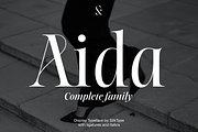 Aida | 10 Font Ligature Serif, a Font by Silktype (Thumbnail 1 of 20)