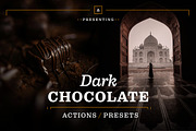 Dark Chocolate - Actions and Presets, a Preset Add-On by Hydrozi Presets (Thumbnail 1 of 7)
