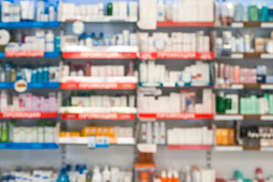 Cosmetic products on a shelf stock photo containing store and cosmetic