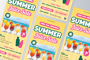 Summer Juice Sale Roll Up Banner, a Flyer Template by Annora Studio (Thumbnail 5 of 6)